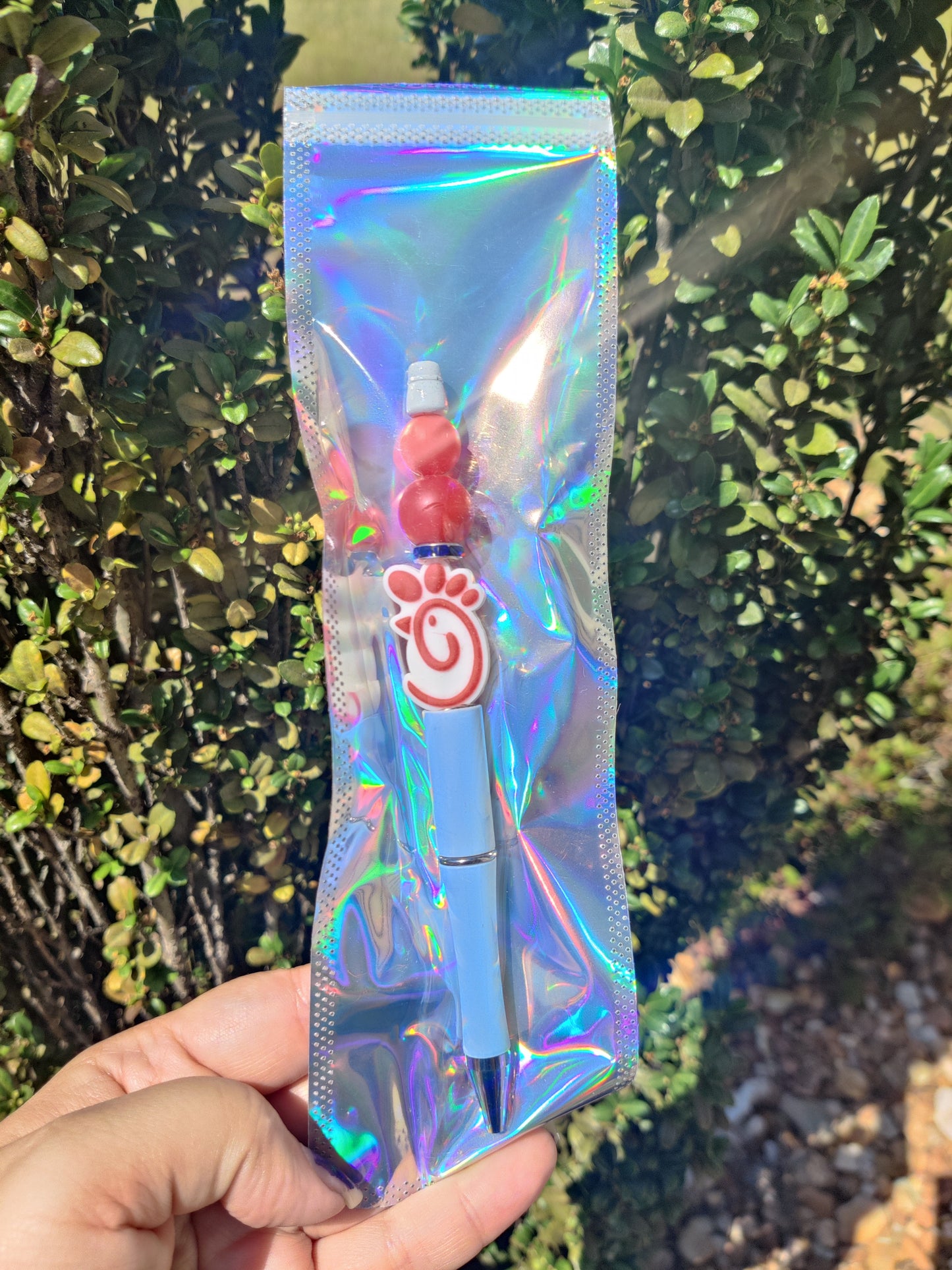 Beaded pen
