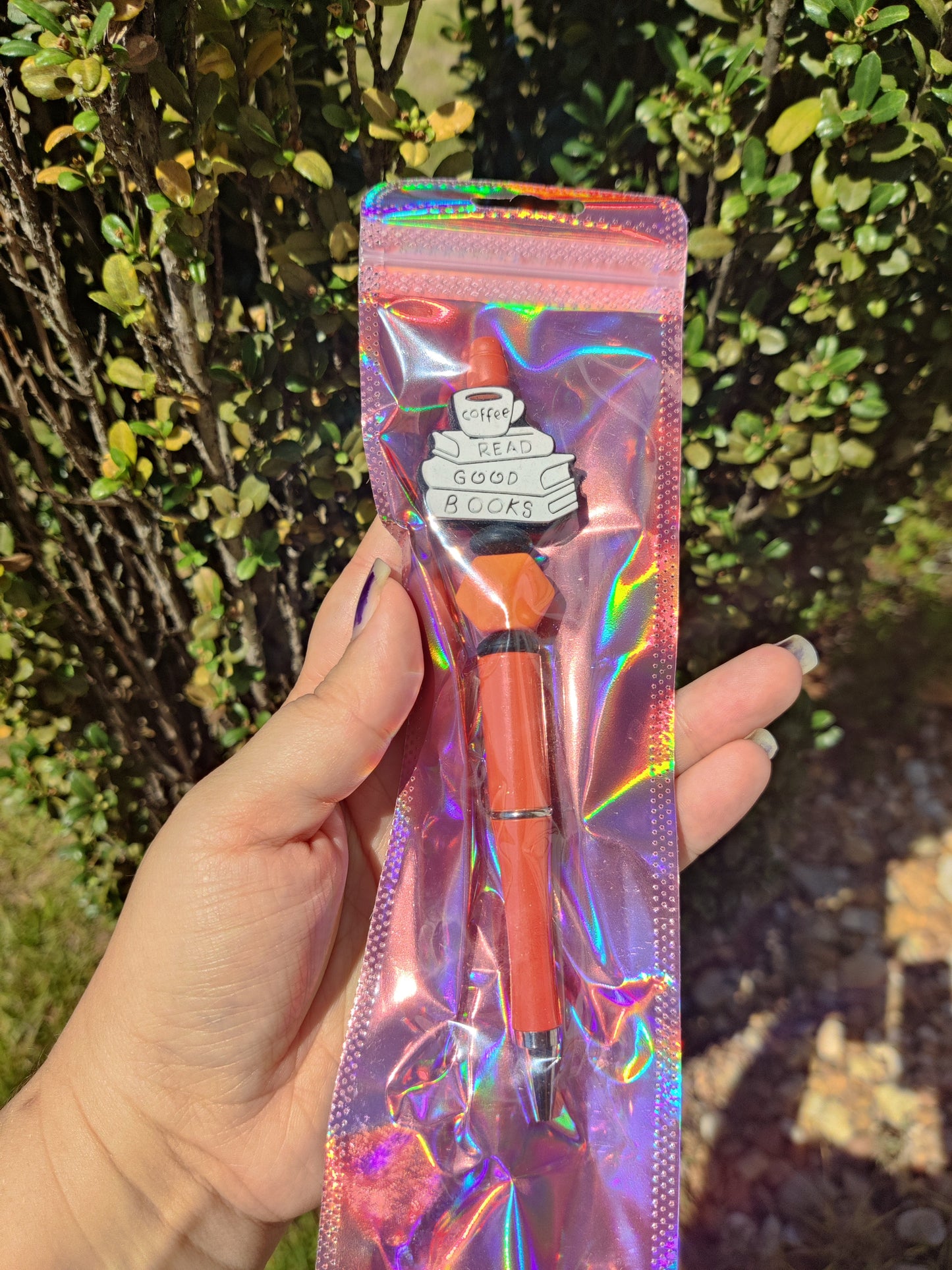 Beaded pen