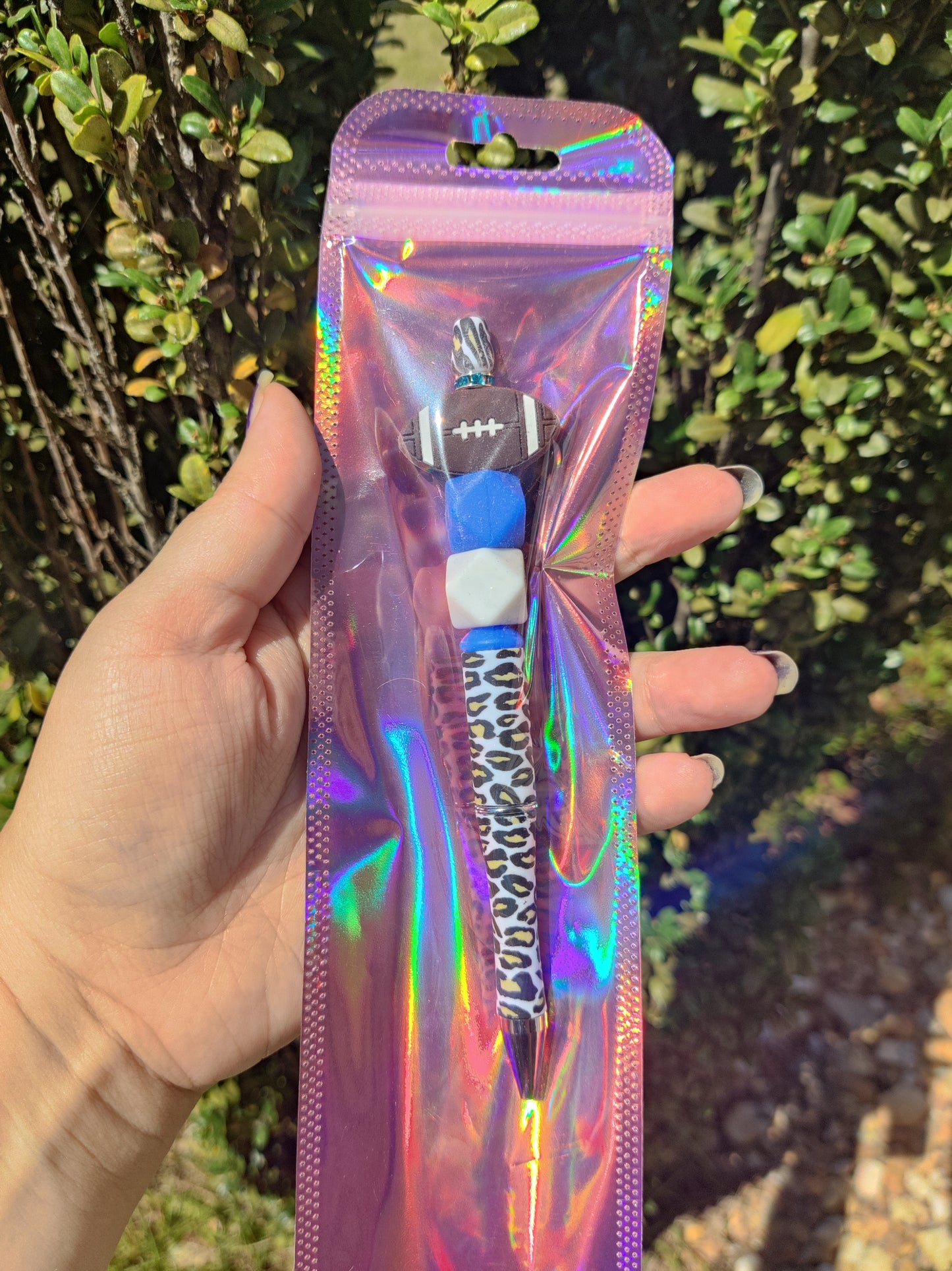 Beaded pen