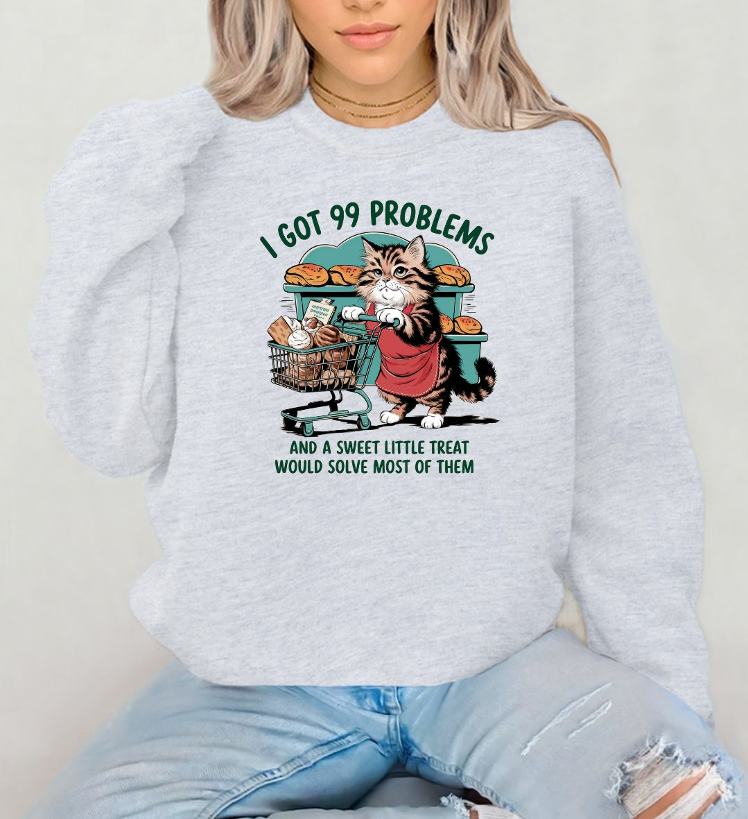 Sweatshirt and T-shirt