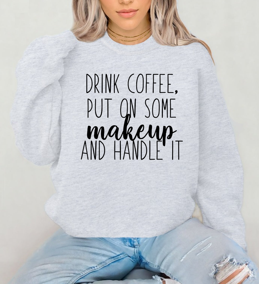 Sweatshirt and T-shirt