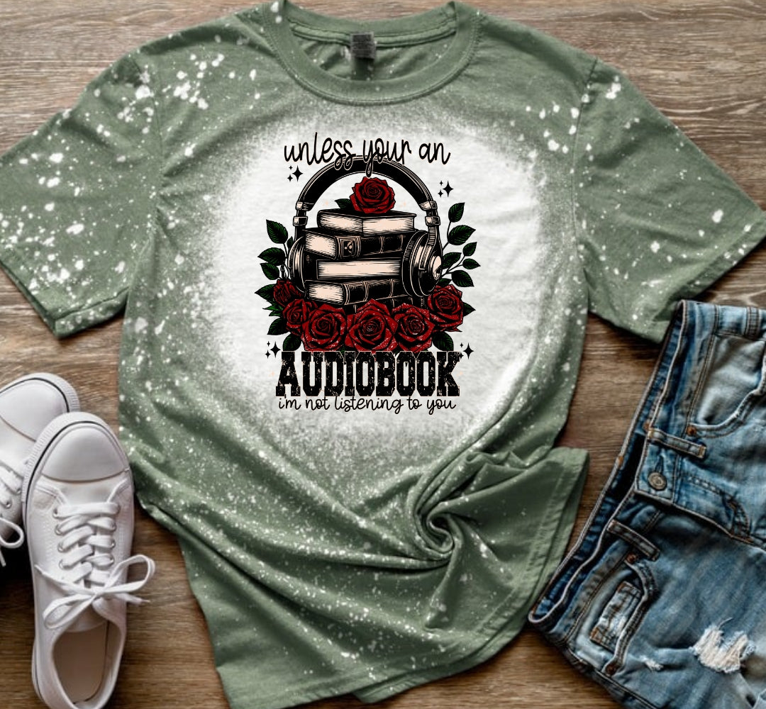 Audio book T-shirt