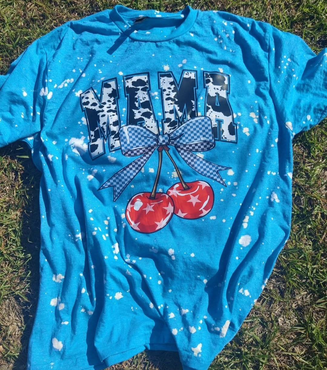Ready To Ship Cherry Mama Cowprint