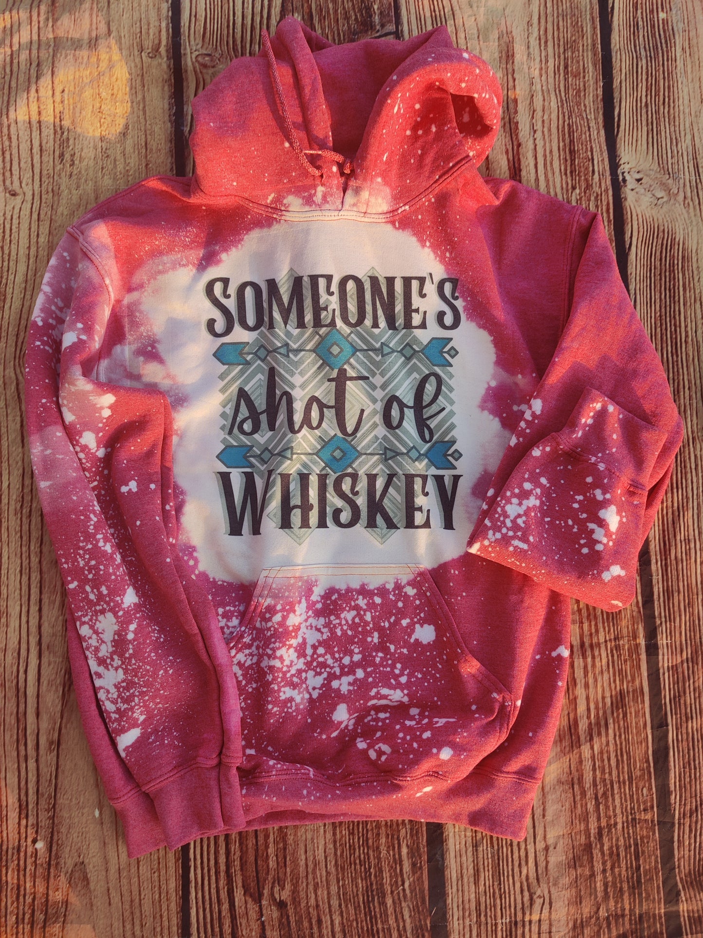 Shot a whiskey hoodie