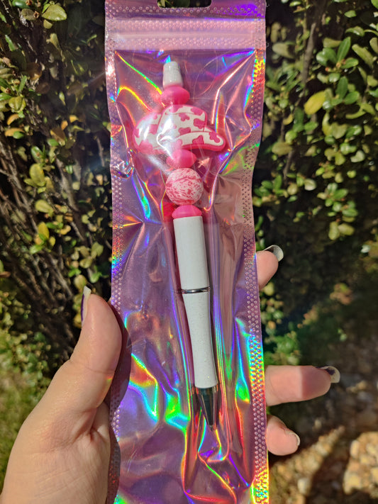 Beaded pen