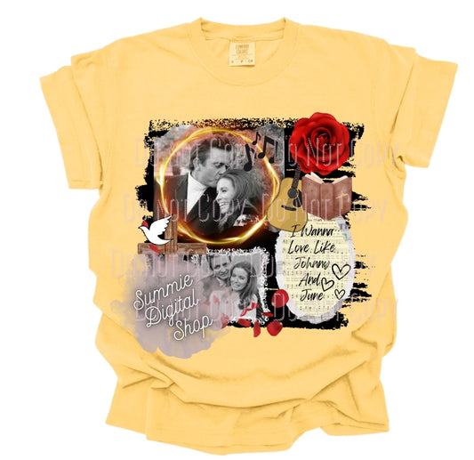 Comfort Color Johnny and June