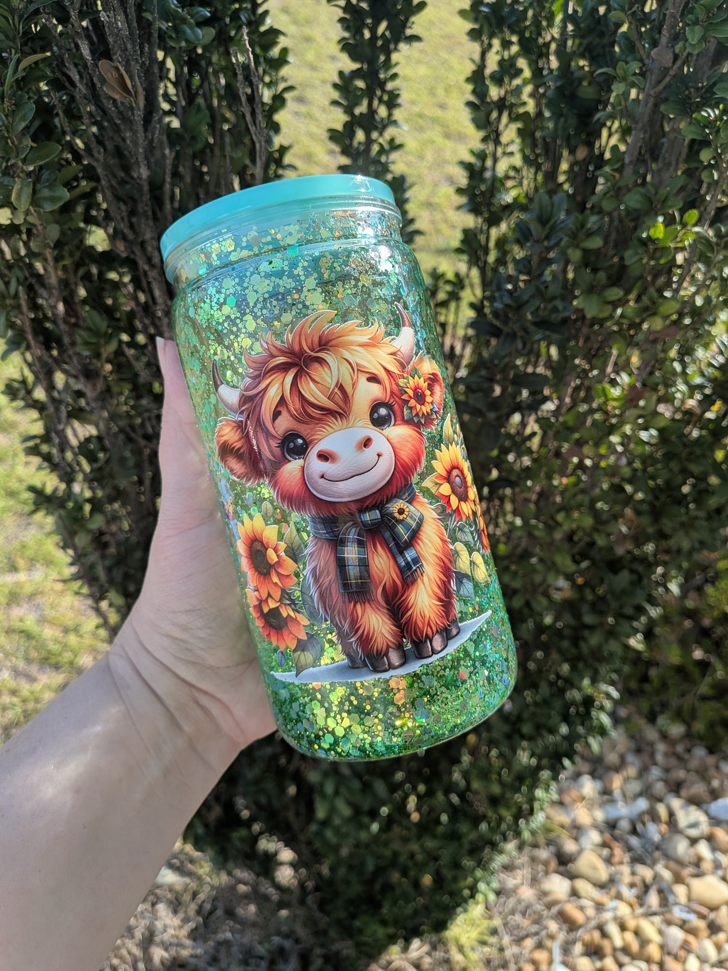 Snow globe cup