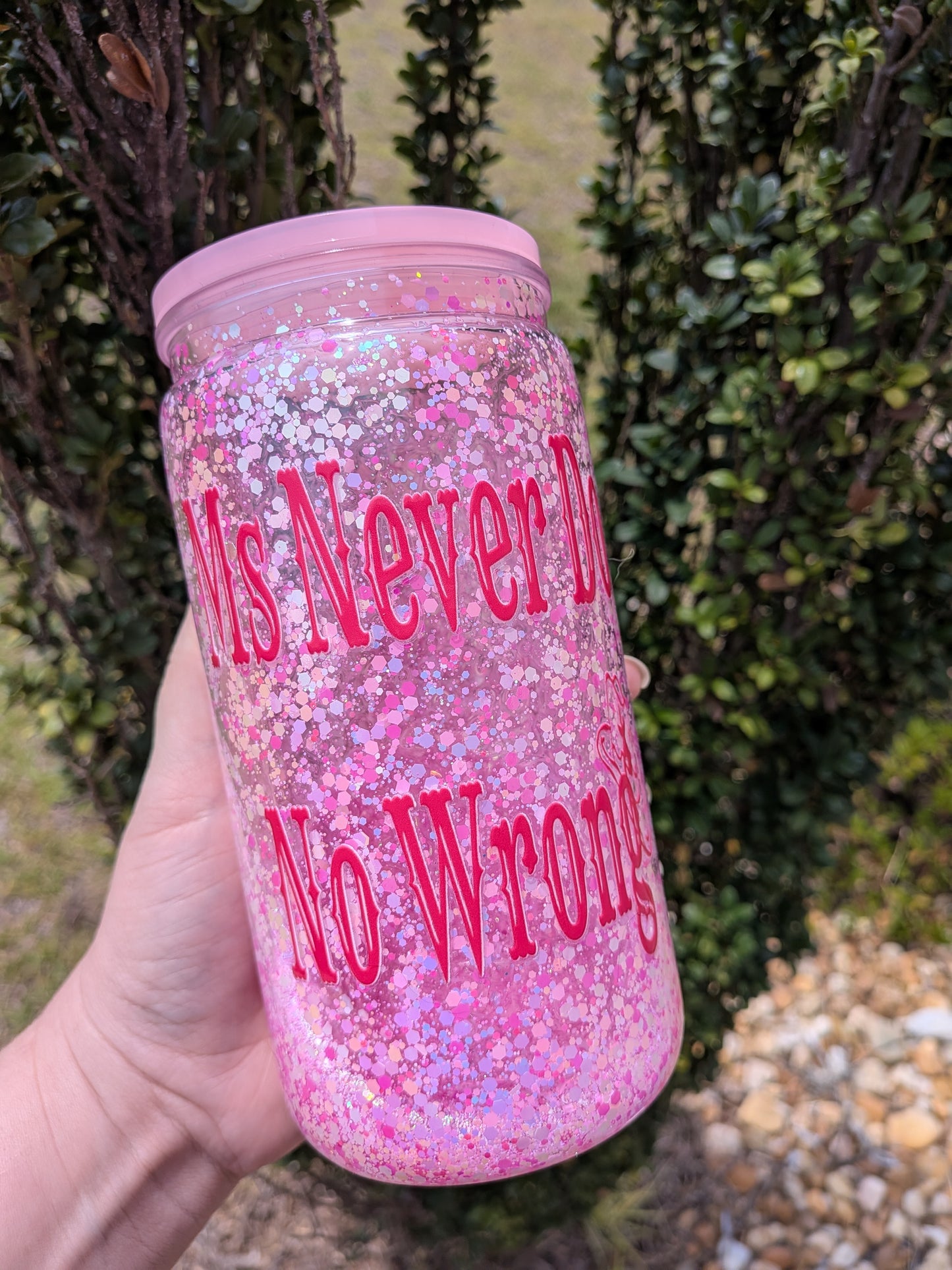 Snow globe cup