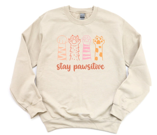 Stay Pawsitive Sweatshirt