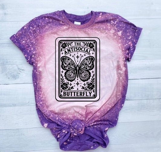 Antisocial butterfly T-shirt