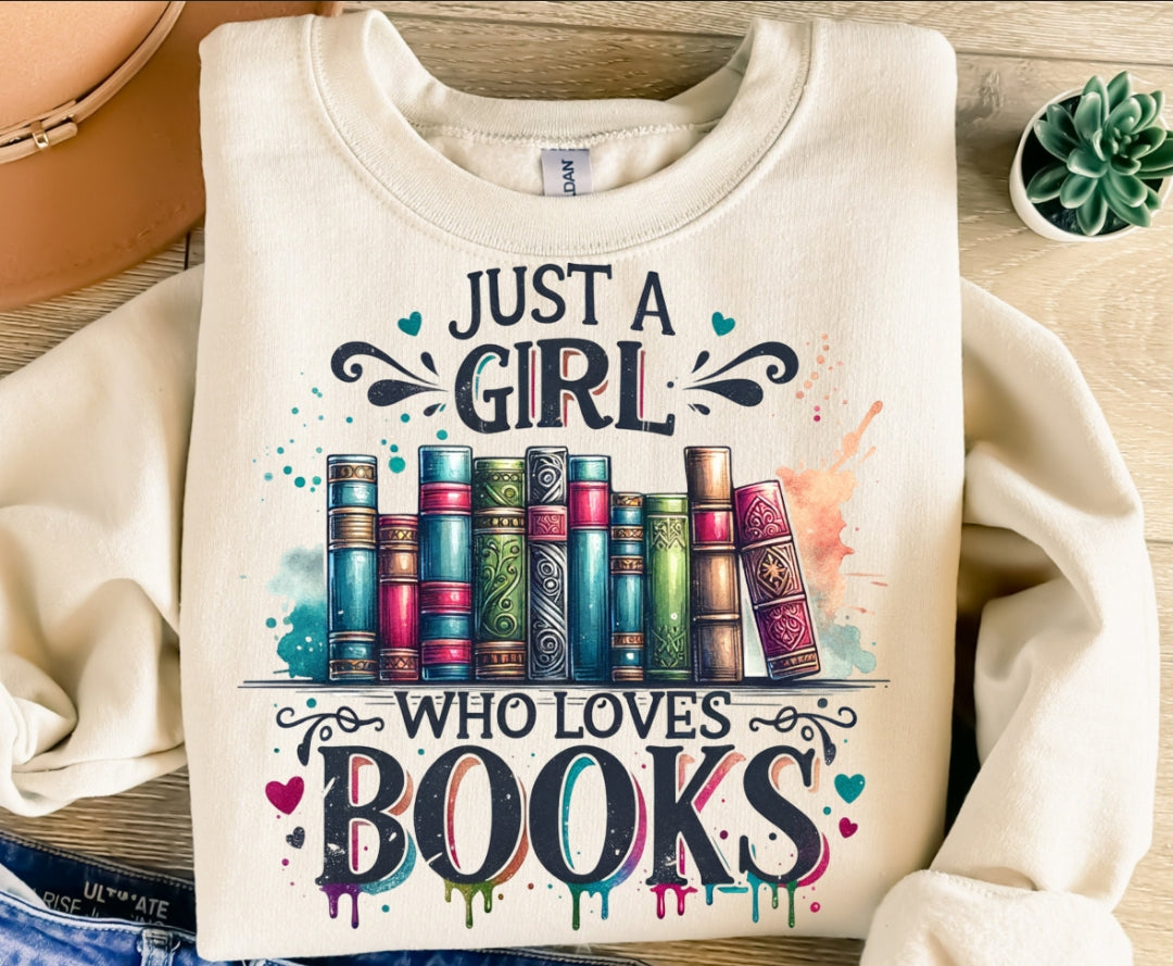 Bookish girl Sweatshirt