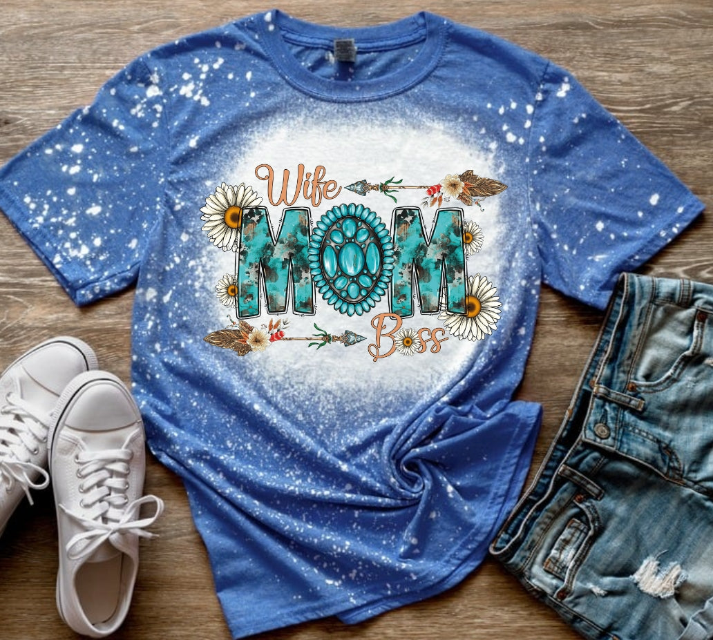 Wife Mom Boss T-shirt