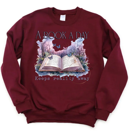 A Book A Day Sweatshirt