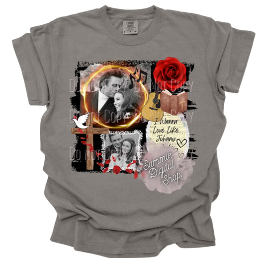 Comfort Color Johnny and June